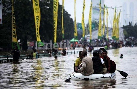 Jakarta Langganan Banjir, Ahok Keluhkan Otonomi Daerah Tak Sinergi