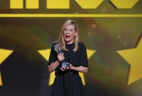Aktris asal Austalia Cate Blanchett berhasil mengalahkan Sandra Bullock dan Meryl Streep sebagai Best Actress. REUTERS/Mario Anzuoni.     