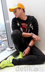 Indra Bruggman dan Bertrand Antolin Donor Darah