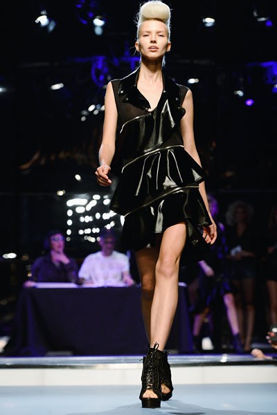 Jean Paul Gaultier, Spring/Summer 2014. (Photo by Pascal Le Segretain/Getty Images)