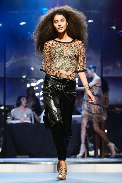 Jean Paul Gaultier, Spring/Summer 2014. (Photo by Pascal Le Segretain/Getty Images)