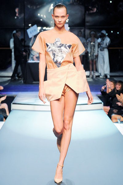 Jean Paul Gaultier, Spring/Summer 2014. (Photo by Pascal Le Segretain/Getty Images)