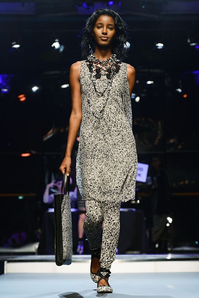 Jean Paul Gaultier, Spring/Summer 2014. (Photo by Pascal Le Segretain/Getty Images)