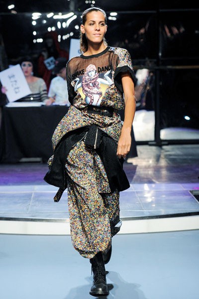 Jean Paul Gaultier, Spring/Summer 2014. (Photo by Pascal Le Segretain/Getty Images)