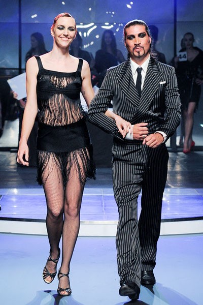 Jean Paul Gaultier, Spring/Summer 2014. (Photo by Pascal Le Segretain/Getty Images)