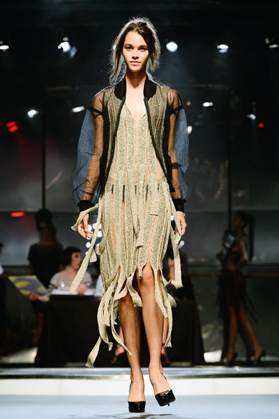 Jean Paul Gaultier, Spring/Summer 2014. (Photo by Pascal Le Segretain/Getty Images)