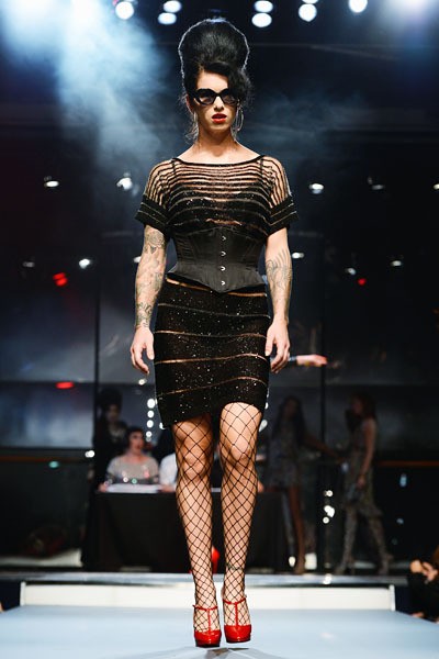 Jean Paul Gaultier, Spring/Summer 2014. (Photo by Pascal Le Segretain/Getty Images)