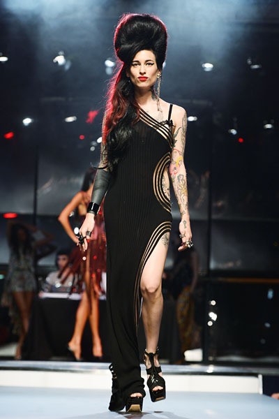Jean Paul Gaultier, Spring/Summer 2014. (Photo by Pascal Le Segretain/Getty Images)