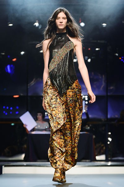 Jean Paul Gaultier, Spring/Summer 2014. (Photo by Pascal Le Segretain/Getty Images)