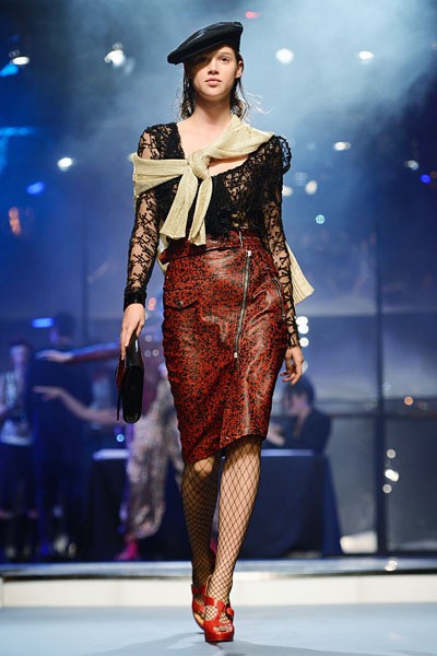 Jean Paul Gaultier, Spring/Summer 2014. (Photo by Pascal Le Segretain/Getty Images)