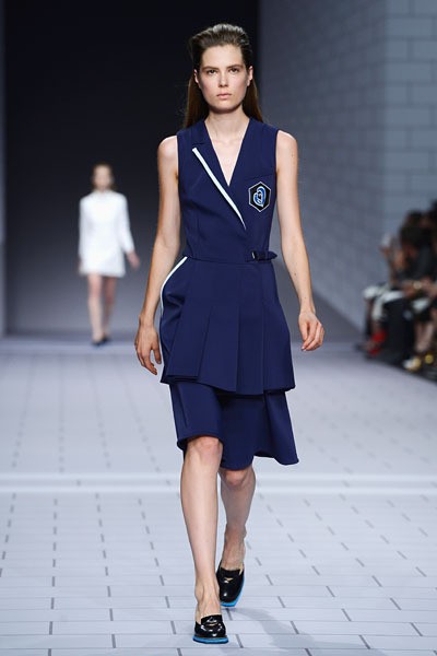 Viktor & Rolf, Spring/Summer 2014. Paris Fashion Week 2014. [Photo by Pascal Le Segretain/Getty Images]