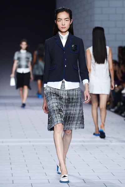 Viktor & Rolf, Spring/Summer 2014. Paris Fashion Week 2014. [Photo by Pascal Le Segretain/Getty Images]