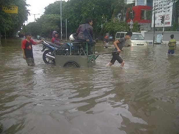 Air Danau Meluap, Sunter Bak Lautan