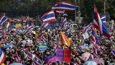 Ledakan Bom Tewaskan Seorang Demonstran di Bangkok
