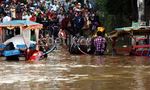 Terobos Banjir, Delman Terperosok ke Selokan