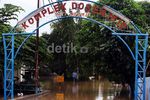 Kompleks Dosen IKIP Bekasi Banjir 2 Meter