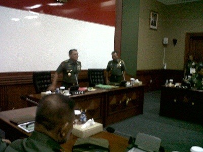KSAD Koordinasi Bencana dengan 13 Pangdam Lewat Teleconference