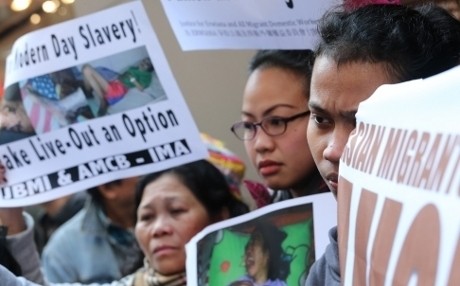 Polisi Hong Kong Tangkap Majikan yang Menyiksa PRT Erwiana Polisi Hong Kong Tangkap Majikan yang Menyiksa PRT Erwiana