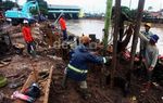 Tanggul di Jl. Administrasi Negara Diperbaiki