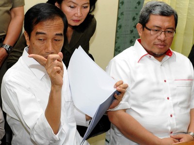Jokowi-Aher Bahas Penanggulangan Banjir