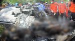 Pesawat Terbakar, 4 Orang Tewas
