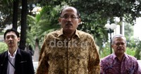Janedri tiba di gedung KPK. Lamhot Aritonang/detikFoto.