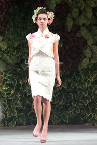 Sebastian Gunawan Spring/Summer 2014 Le Jardin Chinois at Grand Ballroom Hotel Mulia. Senayan. Jakarta. [Foto: Mohammad Abduh/Wolipop]