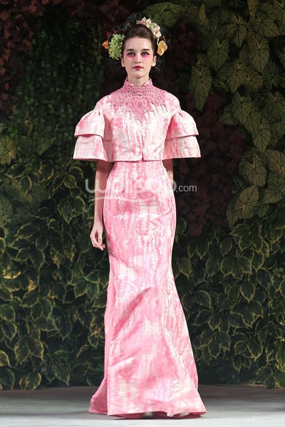 Sebastian Gunawan Spring/Summer 2014 Le Jardin Chinois at Grand Ballroom Hotel Mulia. Senayan. Jakarta. [Foto: Mohammad Abduh/Wolipop]