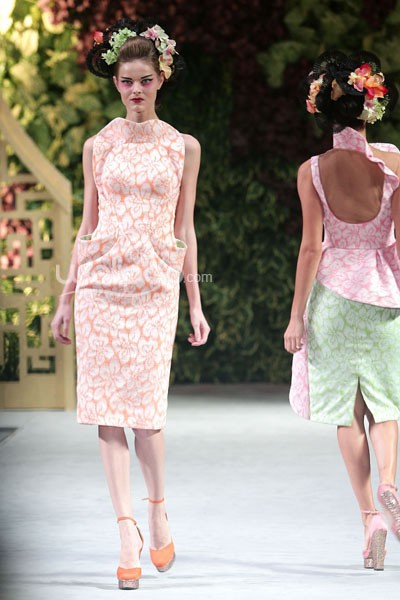 Sebastian Gunawan Spring/Summer 2014 Le Jardin Chinois at Grand Ballroom Hotel Mulia. Senayan. Jakarta. [Foto: Mohammad Abduh/Wolipop]