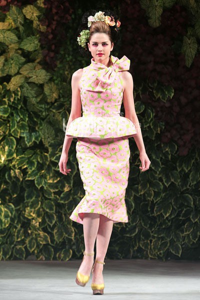 Sebastian Gunawan Spring/Summer 2014 Le Jardin Chinois at Grand Ballroom Hotel Mulia. Senayan. Jakarta. [Foto: Mohammad Abduh/Wolipop]