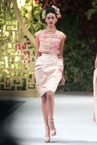 Sebastian Gunawan Spring/Summer 2014 Le Jardin Chinois at Grand Ballroom Hotel Mulia. Senayan. Jakarta. [Foto: Mohammad Abduh/Wolipop]