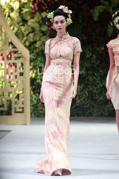 Sebastian Gunawan Spring/Summer 2014 Le Jardin Chinois at Grand Ballroom Hotel Mulia. Senayan. Jakarta. [Foto: Mohammad Abduh/Wolipop]