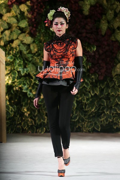 Sebastian Gunawan Spring/Summer 2014 Le Jardin Chinois at Grand Ballroom Hotel Mulia. Senayan. Jakarta. [Foto: Mohammad Abduh/Wolipop]