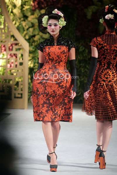 Sebastian Gunawan Spring/Summer 2014 Le Jardin Chinois at Grand Ballroom Hotel Mulia. Senayan. Jakarta. [Foto: Mohammad Abduh/Wolipop]