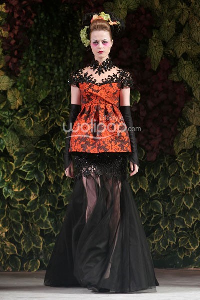 Sebastian Gunawan Spring/Summer 2014 Le Jardin Chinois at Grand Ballroom Hotel Mulia. Senayan. Jakarta. [Foto: Mohammad Abduh/Wolipop]