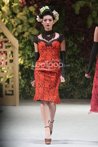 Sebastian Gunawan Spring/Summer 2014 Le Jardin Chinois at Grand Ballroom Hotel Mulia. Senayan. Jakarta. [Foto: Mohammad Abduh/Wolipop]