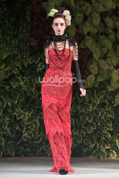 Sebastian Gunawan Spring/Summer 2014 Le Jardin Chinois at Grand Ballroom Hotel Mulia. Senayan. Jakarta. [Foto: Mohammad Abduh/Wolipop]