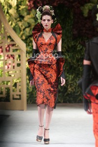 Sebastian Gunawan Spring/Summer 2014 Le Jardin Chinois at Grand Ballroom Hotel Mulia. Senayan. Jakarta. [Foto: Mohammad Abduh/Wolipop]