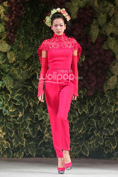 Sebastian Gunawan Spring/Summer 2014 Le Jardin Chinois at Grand Ballroom Hotel Mulia. Senayan. Jakarta. [Foto: Mohammad Abduh/Wolipop]