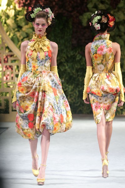 Sebastian Gunawan Spring/Summer 2014 Le Jardin Chinois at Grand Ballroom Hotel Mulia. Senayan. Jakarta. [Foto: Mohammad Abduh/Wolipop]