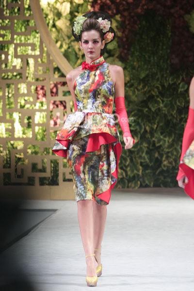 Sebastian Gunawan Spring/Summer 2014 Le Jardin Chinois at Grand Ballroom Hotel Mulia. Senayan. Jakarta. [Foto: Mohammad Abduh/Wolipop]