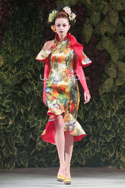 Sebastian Gunawan Spring/Summer 2014 Le Jardin Chinois at Grand Ballroom Hotel Mulia. Senayan. Jakarta. [Foto: Mohammad Abduh/Wolipop]