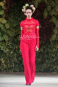 Sebastian Gunawan Spring/Summer 2014 Le Jardin Chinois at Grand Ballroom Hotel Mulia. Senayan. Jakarta. [Foto: Mohammad Abduh/Wolipop]