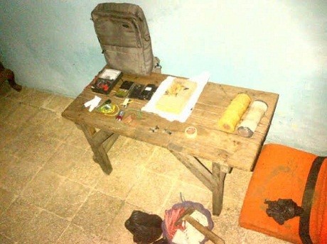 Ini Bom Pipa Milik Tersangka Teroris Surabaya