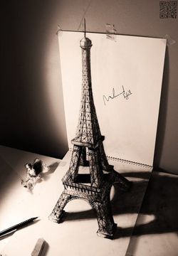 Gambar 3D Super Keren Ini Dibuat Bermodal Pensil