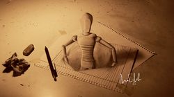 Gambar 3D Super Keren Ini Dibuat Bermodal Pensil