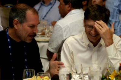 Mengintip Kemesraan Bill Gates & Steve Jobs