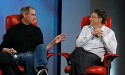 Mengintip Kemesraan Bill Gates & Steve Jobs