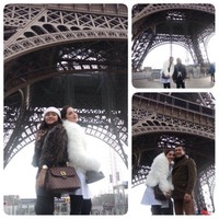 Tak hanya berdua, Aurel dan Azriel juga ikut menikmati keindahan Paris. (Instagram)