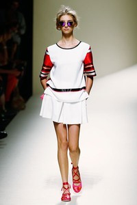 Alberta Ferretti, Spring/Summer 2014. (Photo by Andreas Rentz/Getty Images)